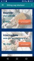 Sitting Leg Workout syot layar 1