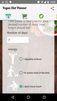 Vegan Diet Planner скриншот 1