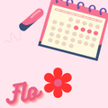 Calendario menstrual flo