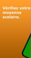 Moyenne scolaire Affiche
