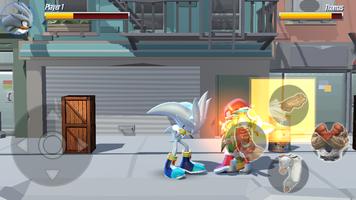 blue hedgehog beat 'em up screenshot 3