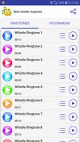 Whistle Ringtones Ekran Görüntüsü 1