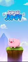 Jumping Animal Affiche