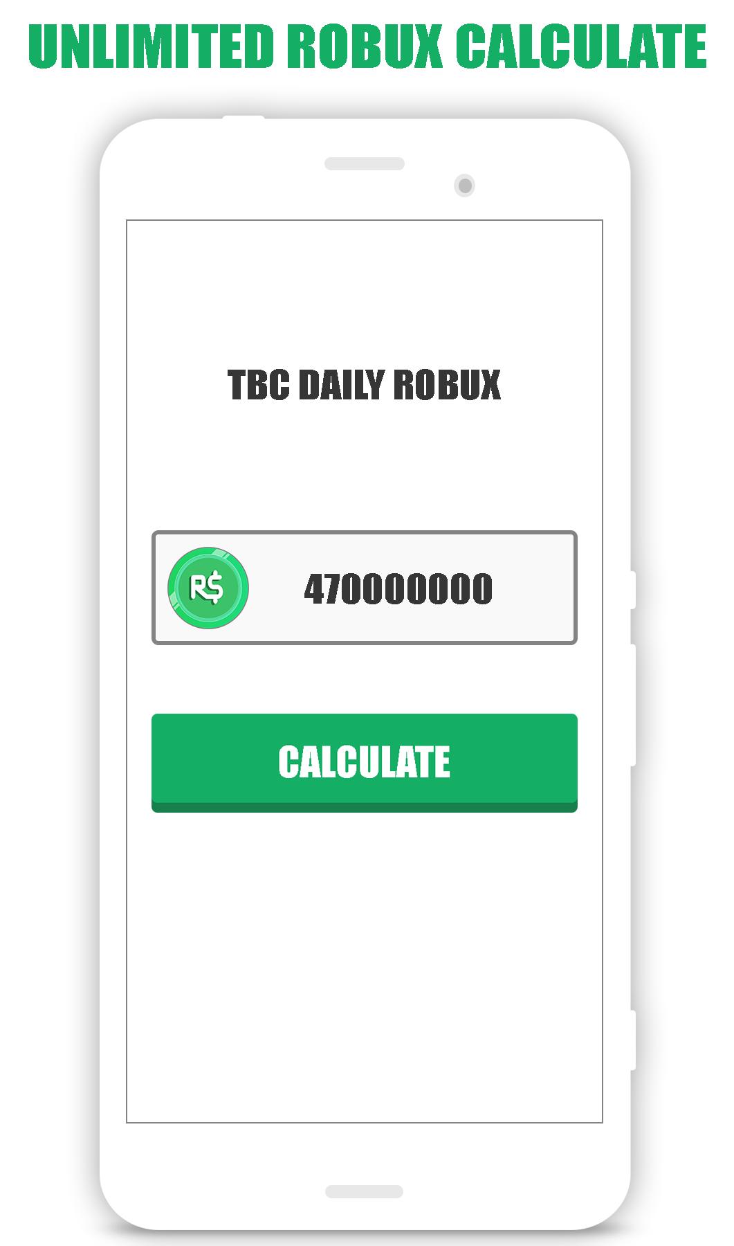 Free Robux Calculator For Roblox For Android Apk Download - roblox builder club download