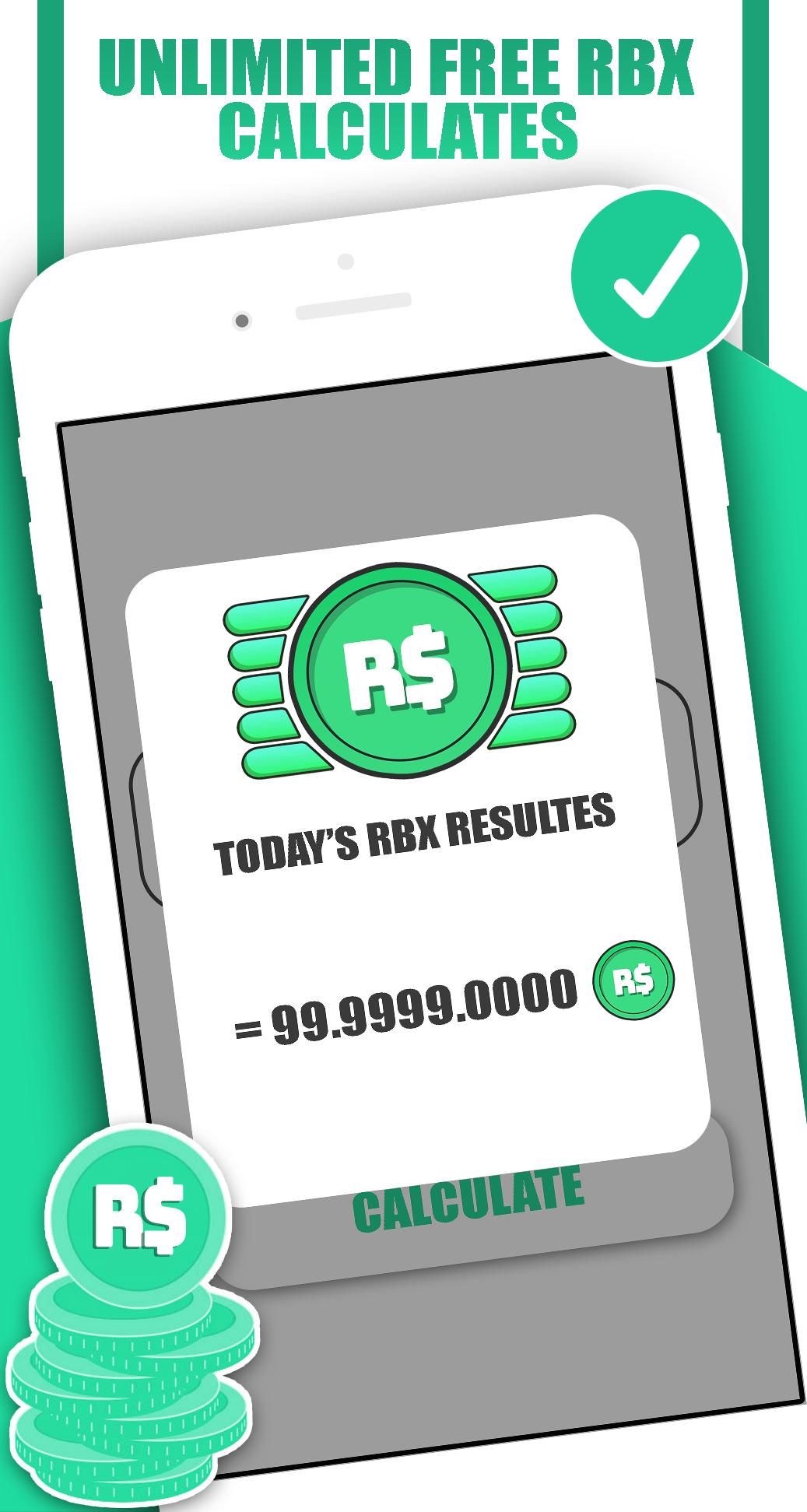 Free Rbx Calculator Daily Free Robux Counts For Android Apk Download - rbx daily