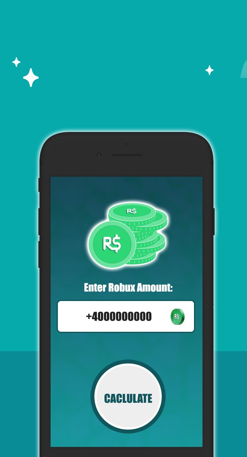 Free Robux Calculator For Roblox 2019 Simulator For - free robux calculator for roblox 10 apk download com