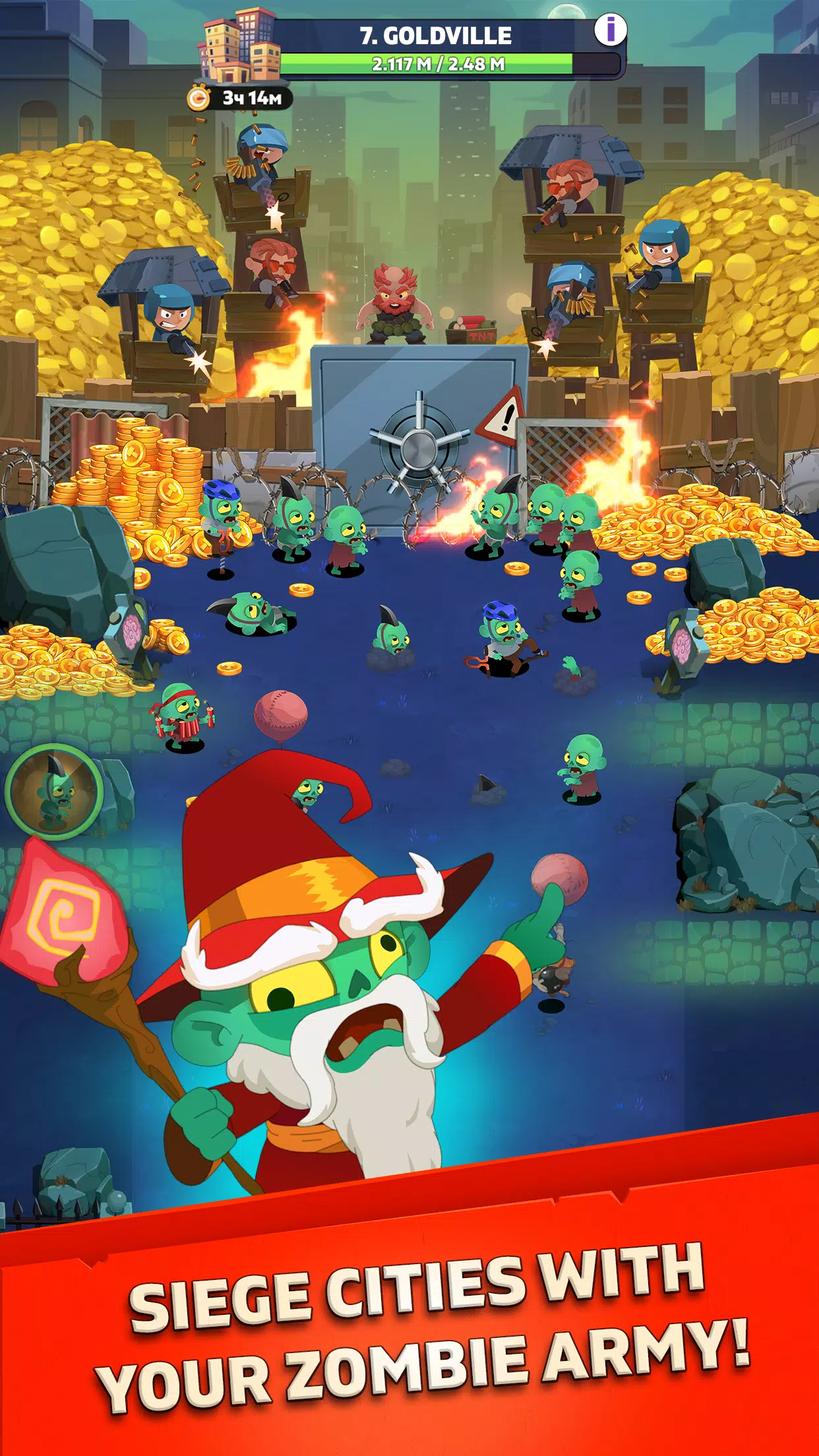 Tomb Miner – Idle Merge Tycoon