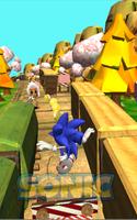 Poster Super Blue Hedgehog Dash