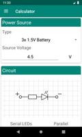 LED電阻器-計算器 截圖 1