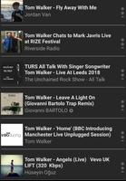 Tom Walker music player capture d'écran 3