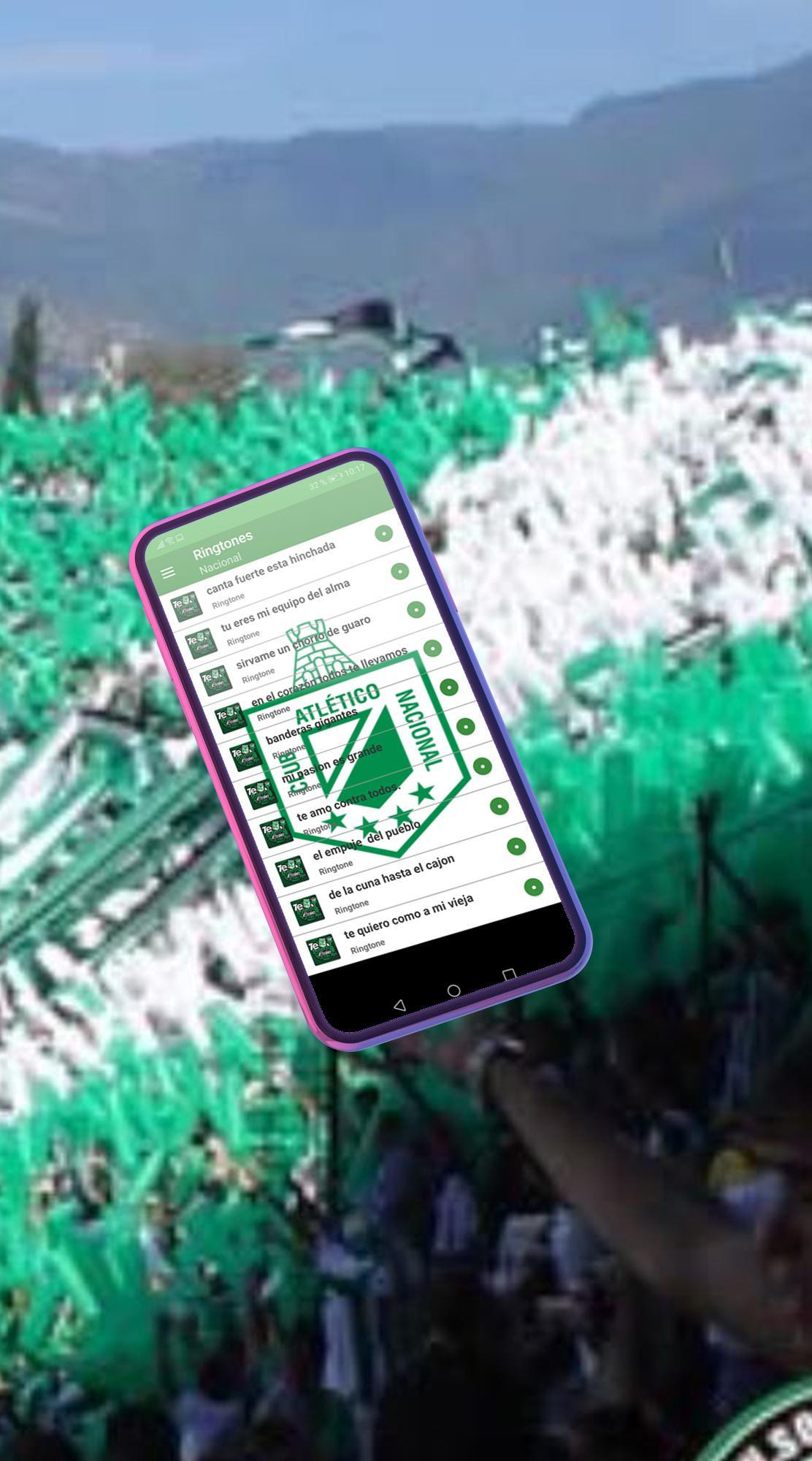 Tonos De Hinchas De Atletico Nacional Gratis For Android Apk Download - grass amo roblox