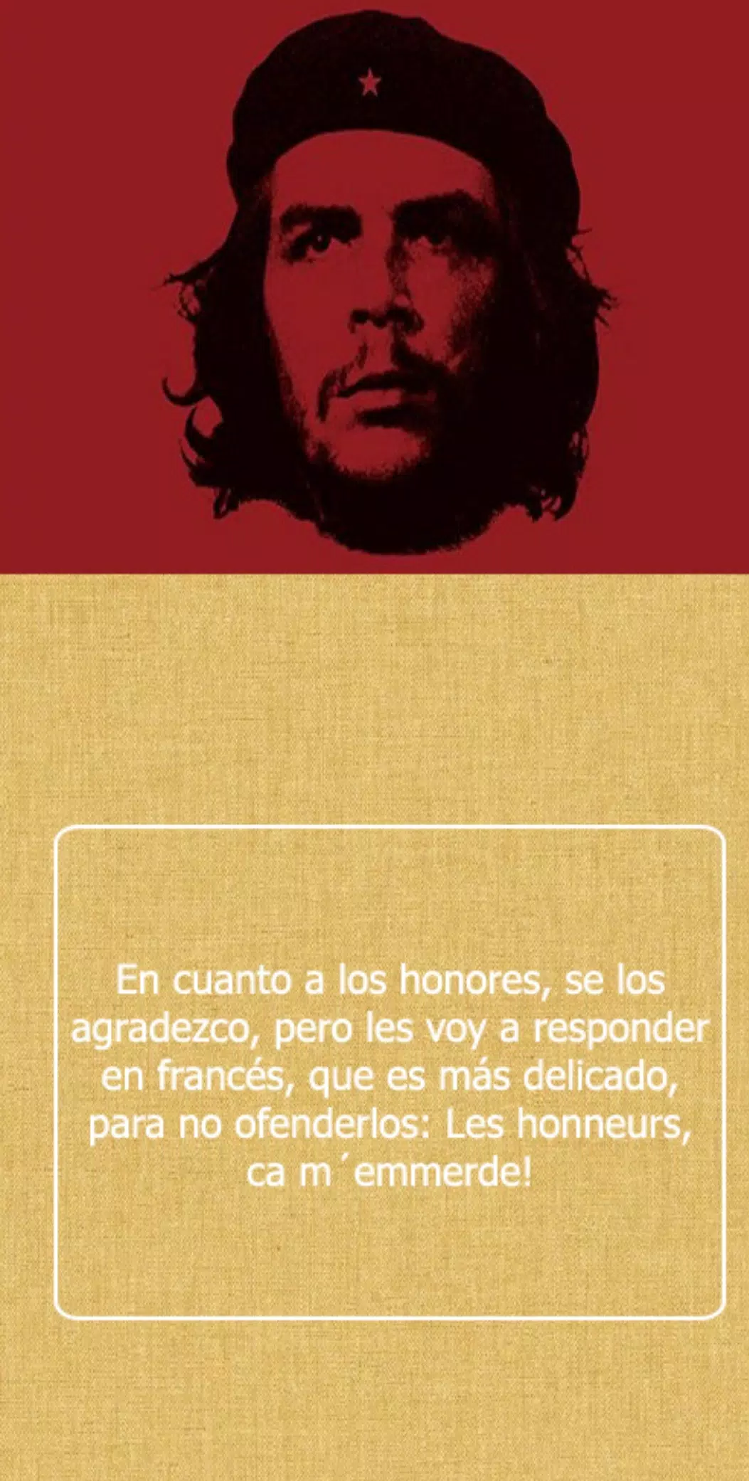 Descarga de APK de Che Guevara Frases para Android