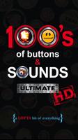 100's of Buttons & Prank Sound Plakat