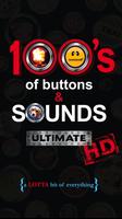 100's of Buttons & Prank Sound Cartaz