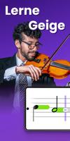 Geige lernen - tonestro Plakat