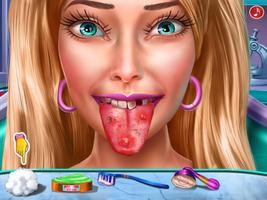 Teeth And Tongue Doctor : Holl الملصق
