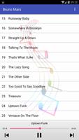 Bruno Mars MP3 Music Songs screenshot 1