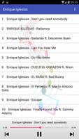 Enrique Iglesias MP3 Music Songs Affiche