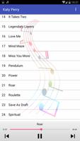 Katy Perry MP3 Music Songs capture d'écran 1