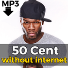 50 Cent MP3 Songs Music icône