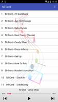 50 Cent MP3 Songs Music Affiche