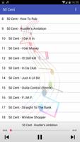 50 Cent MP3 Songs Music capture d'écran 1