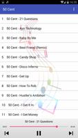 50 Cent MP3 Songs Music screenshot 2