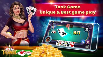 Tonk Rummy Multiplayer - Online Tunk Card Game capture d'écran 1
