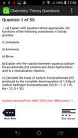 Full Chemistry Questions capture d'écran 2