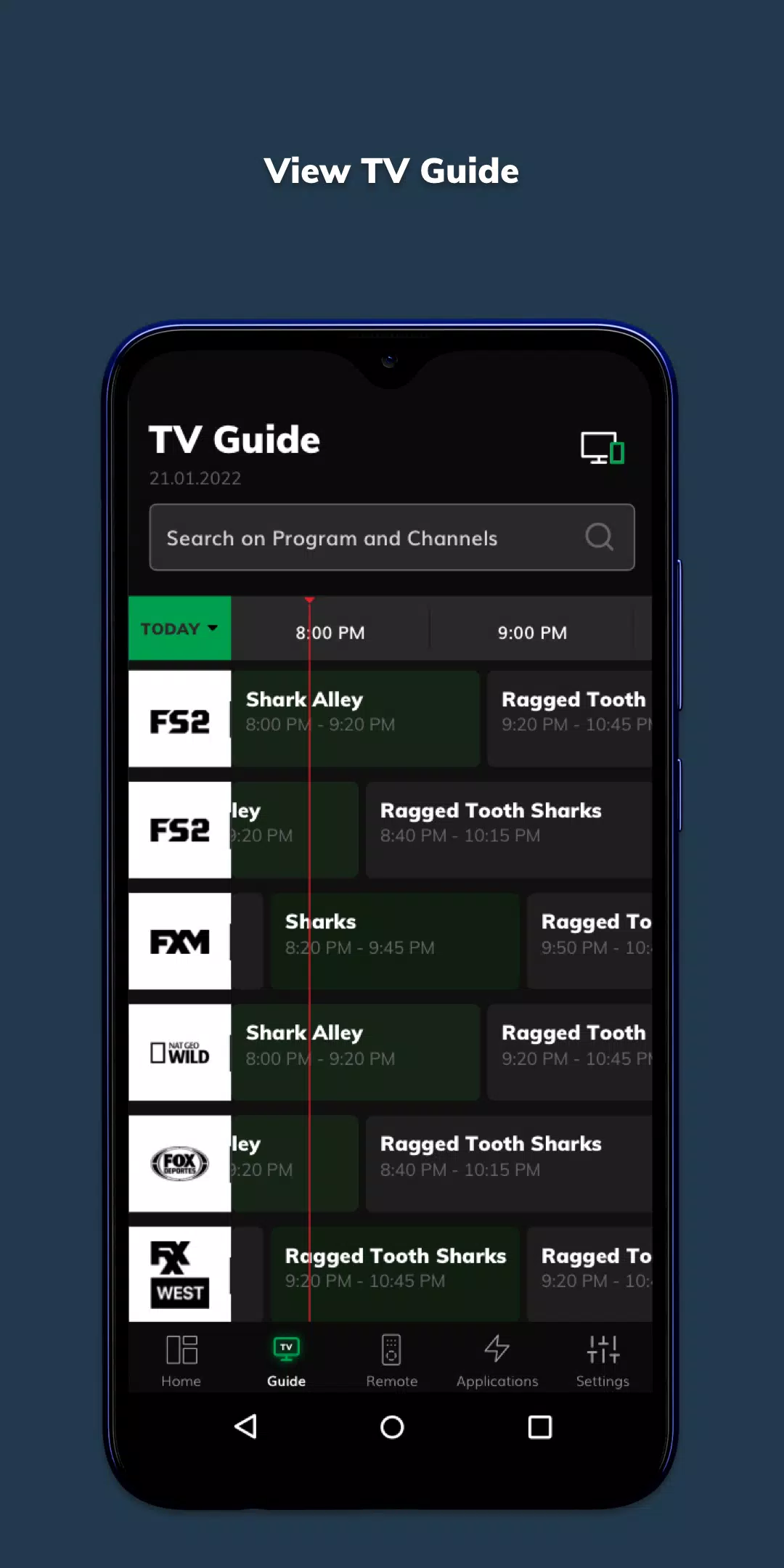 Install apps on Toshiba TVs