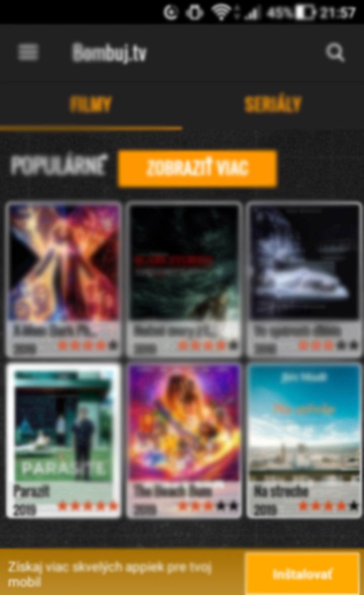 Filmy a seriály zadarmo - Bombuj APK for Android Download
