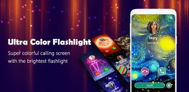 Ultra Color Flashlight –Flash Call Screen