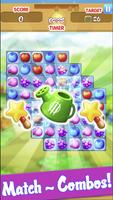 Sweet Jelly Jam Match 3 Puzzle ảnh chụp màn hình 2