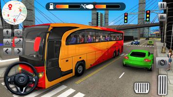 City passenger bus simulator poster