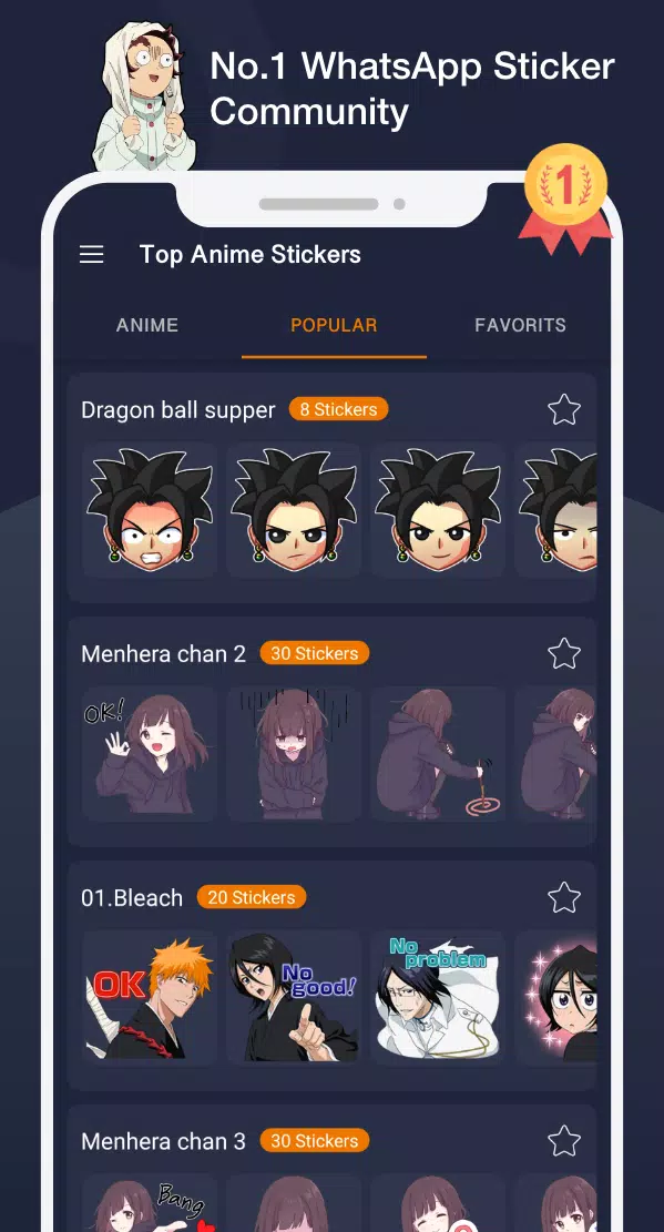 Anime Stickers for WhatsApp APK for Android Download