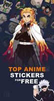 Anime Stickers for Whatsapp poster