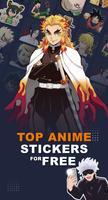 Anime Stickers for Whatsapp Plakat