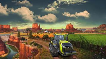 Real Farming Simulator 3D-Tractor Transport Games capture d'écran 1