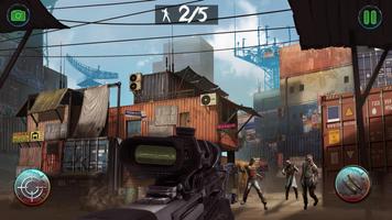 Zombie Frontier Sniper 3D 2019:FPS Shooting Games Plakat