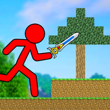 Red Stickman أيقونة