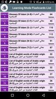 Glossary of Islamic Terminology - Meaning of Words Plakat