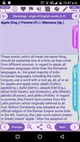 Etymology: Get the History of +1200 English Words Ekran Görüntüsü 2