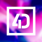 4D Live Wallpaper أيقونة