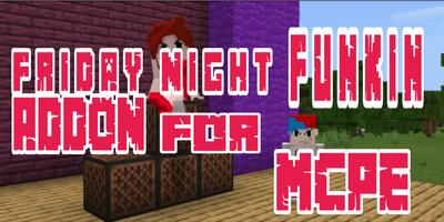 Friday Night Funkin Addon for MCPE Affiche