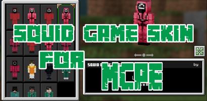 Squid Game Craft skin for MCPE Affiche