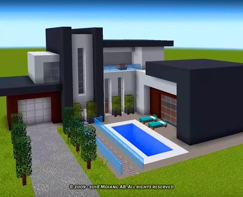 Modern House for Minecraft Mod APK for Android Download