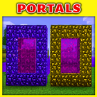 Portals in Minecraft Mod-icoon