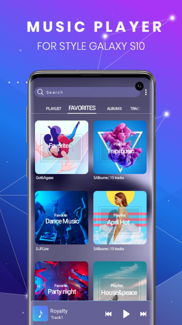 Download do APK de Reprodutor de música for Galaxy - S10 music para Android