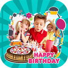 Kids Birthday Photo Frames For icon