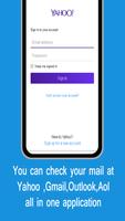 Login for Yahoo Mail, outlook Email Mobile Cartaz